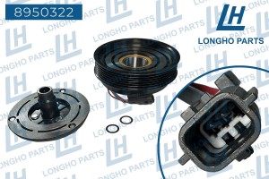 Шкив RENAULT Dokker (12-) компрессора кондиционера LONGHO 8950322 LONGHO PARTS