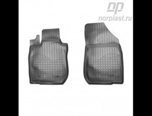 Коврик салона ЛАДА Largus (12-) полиуретан (2 предм.) NORPLAST NPA10-C94-552 NORPLAST