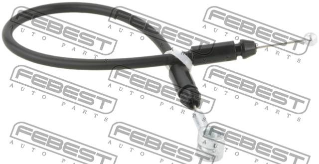 Тросик привода открывания замка капота HYUNDAI SOLARIS 2010-2016 12101-SBS 12101-SBS FEBEST