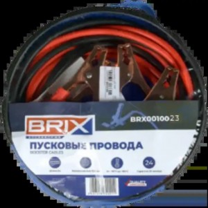 провода прикуривания! 600А(2.5м, 12/24В) с сумкой BRX0010023 BRIX