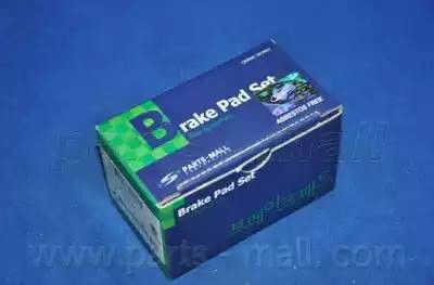 Колодки тормозные передние OPEL KADETT E/DAEWOO NEXIA 8v R13PKC-002 PKC-002 PMC PARTS MALL