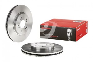 09.B648.10 диск тормозной передний!\ Honda CR-V III 2.0/2.2i-DTEC 07> 09.B648.10 BREMBO