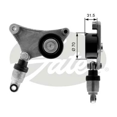 Натяжной ролик привода вспомогательных агрегатов DriveAlign® T38216 GATES