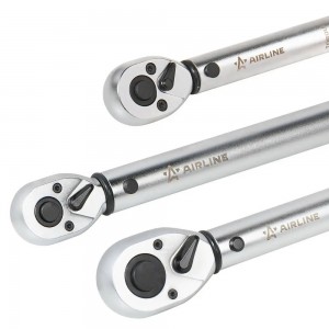 Ключ динамометрический 1/2" 60-330 Нм, 1/4" 5-25 Нм, 3/82" 20-120 Нм предельный  ATBN050 AIRLINE