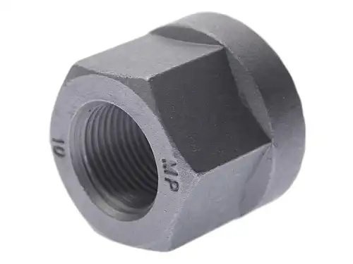 Гайка стремянки передн М20х1,5-6Н с насечкой тефлон  КАМАЗ MEGAPOWER 90000031 MEGA POWER