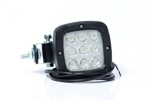 фонарь рабочего освещения! LED, мин. мощ. 1800лм, 9 диодов, на шарнирном держате FT036LED FRISTOM