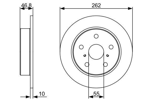 GEELY EMGRAND (2008>) 0986479V55 BOSCH