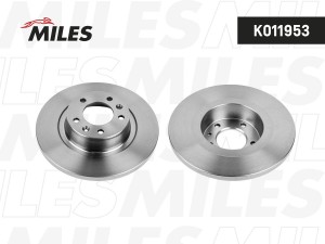 Диск тормозной CITROEN JUMPY/FIAT SCUDO/PEUGEOT EXPERT 07- задний D 290мм.  K011 K011953 MILES