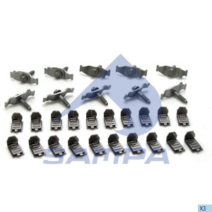 Фиксатор DAF CF65,CF75,CF85,XF95 тормозного диска (20прижимов+10болтов) (комплек 050.585 SAMPA
