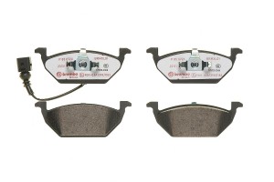 P85072X колодки дисковые передние! XTRA, с датчиком\ VW Golf IV,Skoda Octavia 1. P85072X BREMBO
