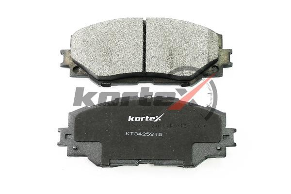 Колодки торм. TOYOTA AURIS 07-COROLLA 02-RAV 4 III 06- перед.к-т KT3425STD KT3425STD KORTEX