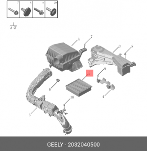 GEELY COOLRAY (2018>) 2032040500 GEELY