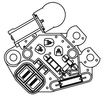 Регулятор напряжения ген. для а/м Kia Picanto (04-)/Hyundai Getz (02-) 1.1i (VRR VRR 0820 START VOLT