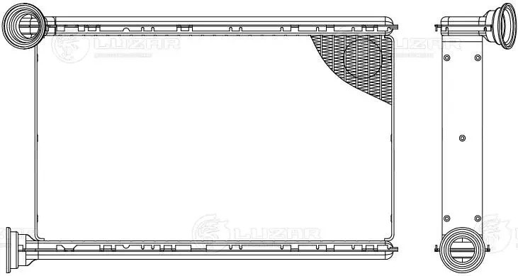 MEGANE II (2002-2009) ПОСЛЕ 2005г LRH0935 LUZAR
