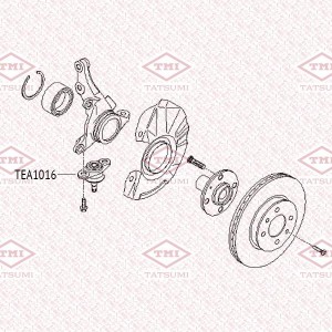 KIA RIO 2005>/HYUNDAI VERNA/ACCENT 2005> TEA1016 TATSUMI