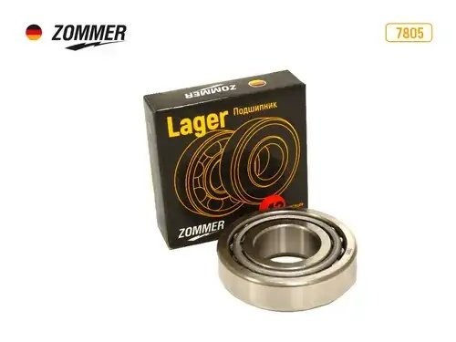 Подшипник ступицы передней ВАЗ 2101, 2102, 2103, 2104, 2105, 2106, 2107 (внутрен 7805 ZOMMER