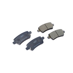 Колодки тормозные GEELY Emgrand (23-) задние (керамика) (4шт.) NSP NSPRS7N72 NSP