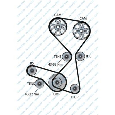 MITSUBISHI GALANT,L200/300 86> TIGGO 2.4! 94468 DAYCO