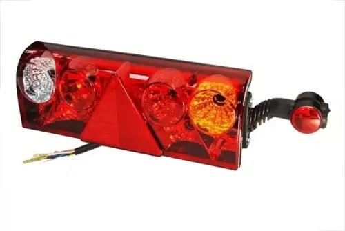 фонарь задний! RH желтый, провод + рог LED END \ UNIVERSAL M711438 MARS