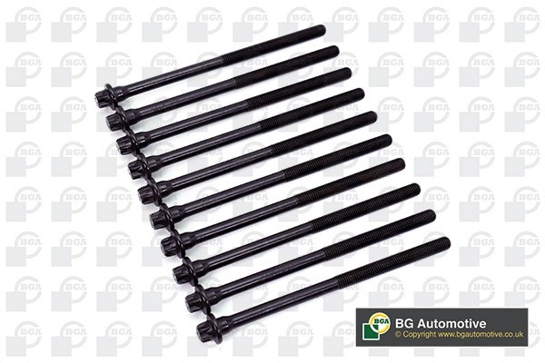 Болт PEUGEOT 106,107,205,206,207,305,306,307,308,309 головки блока комплект BGA BK6364 BG AUTOMOTIVE