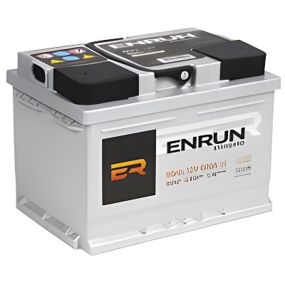 Аккумулятор ENRUN Standard 60 А/ч обратная R+ L2 242х175х190 ES600 ES600 ENRUN