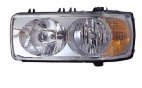 фара ! левая с указателем поворота с корректором H7/H1  DAF LF45/55,CF65/75/85,9 4501101LLDEM DEPO