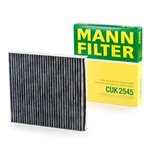 Фильтр воздушный салона VW Polo AUDI A1 SEAT Ibiza SKODA Fabia угольный MANN CUK 2545 MANN FILTER