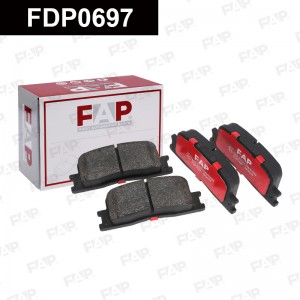 FDP0697 колодки дисковые! задние\ Toyota Highlander/Camry 01> FDP0697 FAP