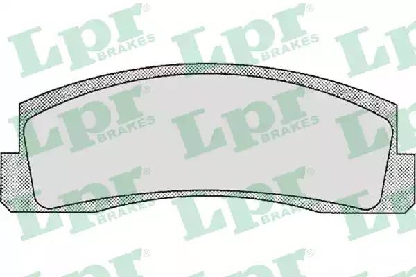 Комплект тормозных колодок 05P179 05P179 LPR