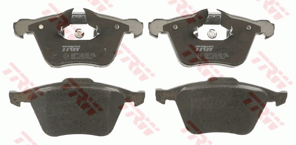 Колодки тормозные VOLVO S60, V70, S80, XC70, XC90 (98-) передние (4шт.) TRW GDB1576 TRW