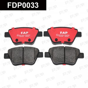 Тормозные колодки дисковые смесь CERAMIC FDP0033 FDP0033 FAP