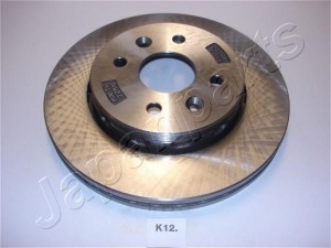 диск тормозной передний! D26257,7mm вентилир.\ KIA Shuma 01-04/Spectra 00> DI-K12 JAPAN PARTS GROUP