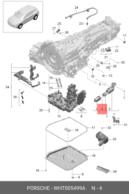 Кольцо уплотнительное VW AUDI SEAT SKODA OE WHT 005 499 A VAG