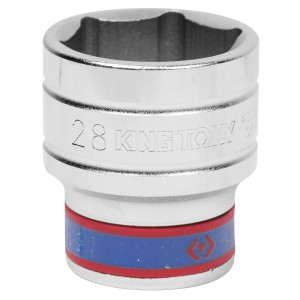 головка торцевая! стандартная шестигранная 1/2', 27 мм\ 433527M KING TONY