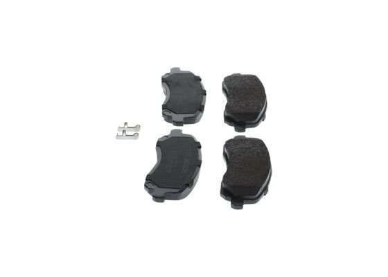 Колодки тормозные MITSUBISHI Galant 6 (09.96-10.04), Lancer (09.03-) передние (4 0 986 424 716 BOSCH