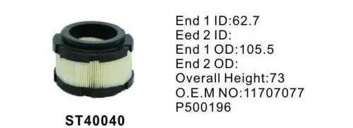 Фильтр воздушный сапуна ST40040 ST40040 STAL