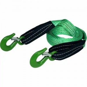 Трос буксировочный 3т 4м-35мм ленточный (крюк-крюк) HITCH SZ073741 HITCH