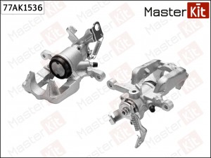 Суппорт тормозной зад.  лев. Chevrolet CRUZE (J300) 2009 -, Opel ASTRA J (P10) 2 77AK1536 MASTER KIT