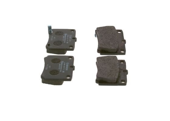 Колодки тормозные MITSUBISHI Pajero Sport,Montero Sport (98-09) (2.5 D/3.0) задн 0 986 424 711 BOSCH