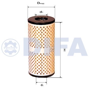 Элемент фильтрующий Т-150 масляный DIFA DIFA5305 DIFA