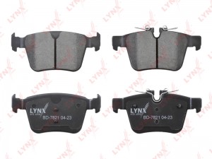 Колодки тормозные дисковые задние BD-7821 LYNXAUTO