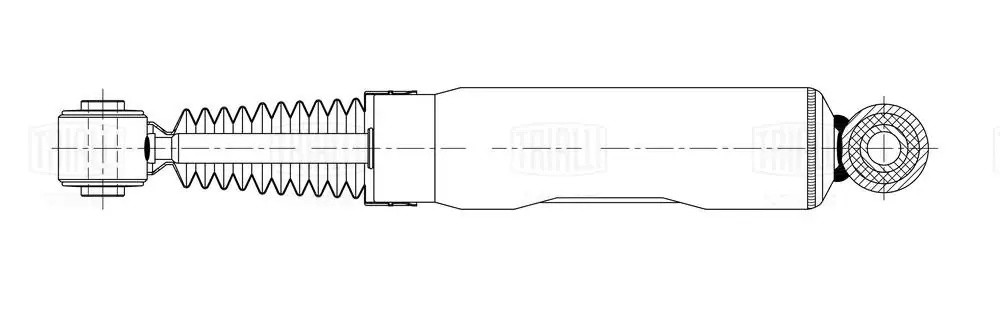 Амортизатор Peugeot 306 (93-)/Citroen Xsara (97-)/Lifan Breez (07-) задн. (AG 20 AG20508 TRIALLI