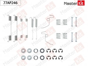 Комплект установочный барабанных колодок Ford TRANSIT Фургон (V_ _) 1977 - 77AP2 77AP246 MASTER KIT