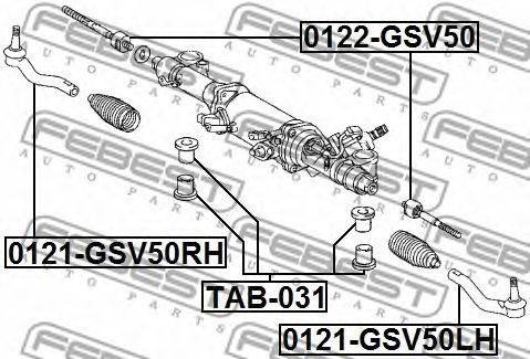 TOYOTA CAMRY V50 (2011>) 0121-GSV50LH FEBEST