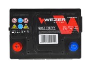 аккумуляторная батарея! 60Ah 500A +слева 242/175/190\ WEZ60500L WEZER