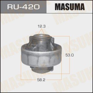 сайлентблок передний нижний!\ Nissan Juke F15 10> RU-420 MASUMA