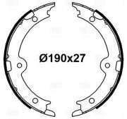 Колодки торм. Lexus IS (05-)/IS (13-)/GS (05-) барабан. ст. торм. 190x27 (GF 463 GF4638 TRIALLI
