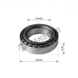 Подшипник ступицы MERCEDES MAN IVECO наружный (33208) (40х80х32) MANSONS 200170 MANSONS