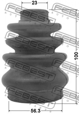 Пыльник ШРУСа внутренний CHEVROLET LACETTI МКПП 1015-T200 1015-T200 FEBEST