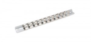 планка для головок! металлическая 1/2', 11 посадочных мест\ 976211 DELO TEHNICI